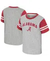 Colosseum Toddler Heather Gray Alabama Crimson Tide Airball T-shirt In Gray