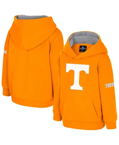 Colosseum Babies' Toddler Tennessee Orange Tennessee Volunteers Big Logo Volume Fleece Pullover Hoodie