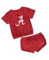 Colosseum Toddlerâ 2-piece Crimson Alabama Crimson Tide Fern T-shirt And Shorts Set In Burgundy