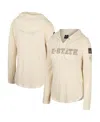 Colosseum Women's  Cream Tennessee Volunteers Oht Military-inspired Appreciation Casey Raglan Long Sl In Cream