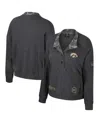 Colosseum Heather Charcoal Iowa Hawkeyes Oht Military Appreciation Payback Henley Thermal Sweatshir In Heather Charcoal