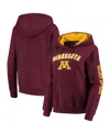 Colosseum Women's  Maroon Minnesota Golden Gophers Loud And Proud Pullover Hoodie In Maroon