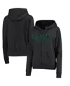 Colosseum Women's Charcoal Notre Dame Fighting Irish Arched Name Full Zip Hoodie In Charcoal