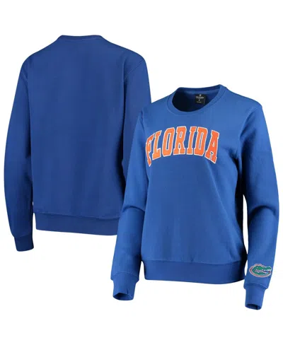 Colosseum Women's  Royal Florida Gators Campanile Pullover Sweatshirt