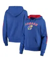 Colosseum Women's  Royal Kansas Jayhawks Loud And Proud Pullover Hoodie In Royal