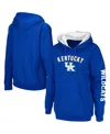 Colosseum Women's  Royal Kentucky Wildcats Loud And Proud Pullover Hoodie In Royal