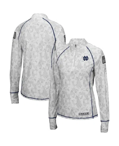 Colosseum Women's  White Notre Dame Fighting Irish Oht Military-inspired Appreciation Officer Arctic