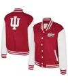 Colosseum Women's Crimson Indiana Hoosiers French Baguette Full Snap Fleece Jacket In Red