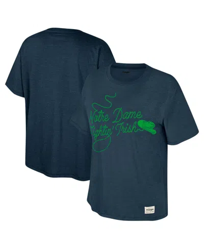 Colosseum Women's Navy Notre Dame Fighting Irish Lasso Oversized T-shirt