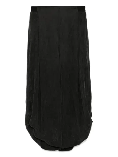Colour 5 Power Crinkle-finish Trousers In Black