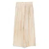 Colour 5 Power Pleat-detailing Trousers