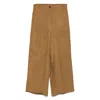 Colour 5 Power Brown Pants In Brown