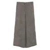 Colour 5 Power Cropped Trousers In Grey