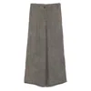 Colour 5 Power Cropped Trousers In Grey
