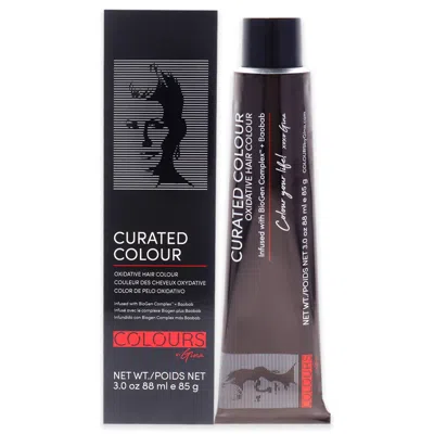 Colours By Gina Curated Colour - 4.35-4gm Golden Mahogany Brown By  For Unisex - 3 oz Hair Color
