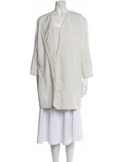 Pre-owned Colovos Jacket In Neutral