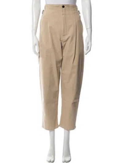 Pre-owned Colovos Wide Leg Pants In Neutrals
