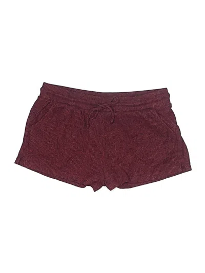 Pre-owned Colsie Athletic Shorts In Burgundy