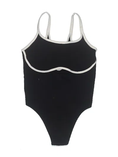 Pre-owned Colsie Bodysuit In Black