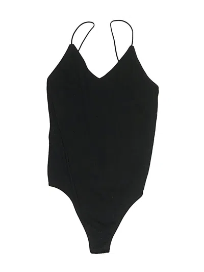 Pre-owned Colsie Bodysuit In Black