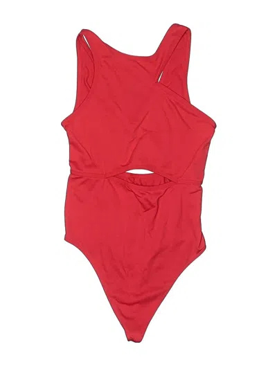 Pre-owned Colsie Bodysuit In Red