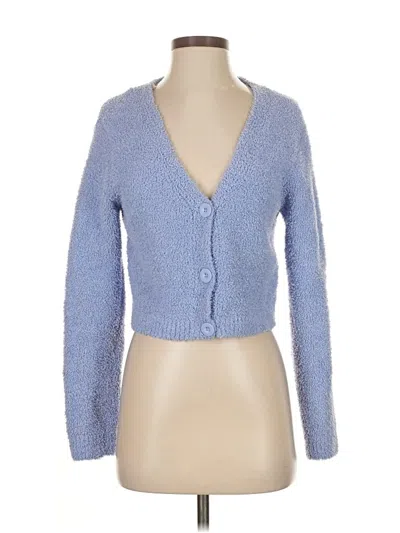 Pre-owned Colsie Cardigan Sweater In Blue