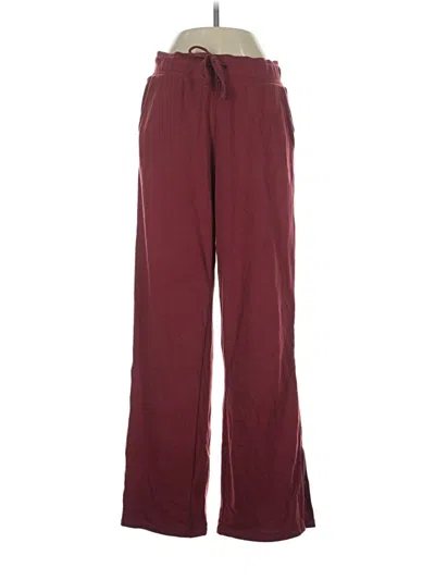 Pre-owned Colsie Casual Pants In Burgundy