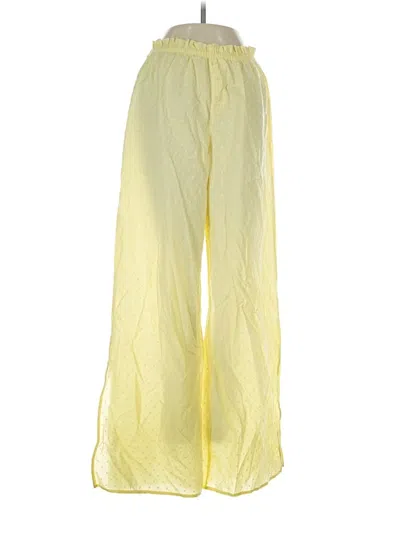 Pre-owned Colsie Casual Pants In Yellow