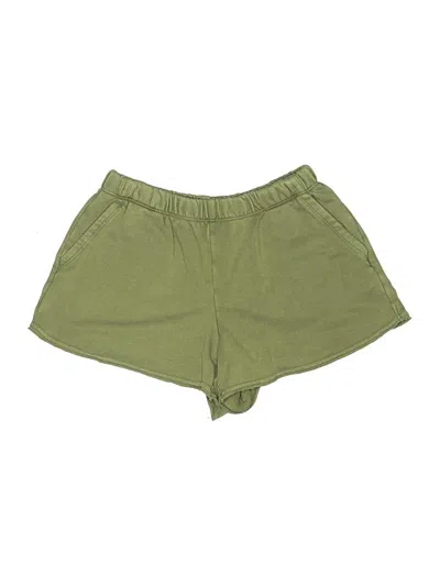 Pre-owned Colsie Khaki Shorts In Green