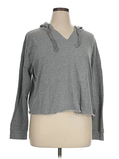 Pre-owned Colsie Pullover Hoodie In Gray