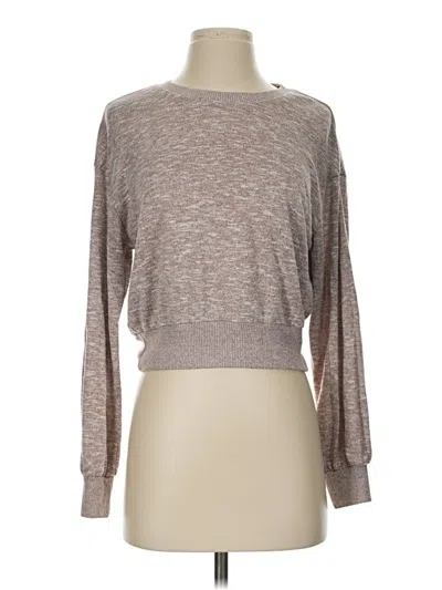 Pre-owned Colsie Pullover Sweater In Gray