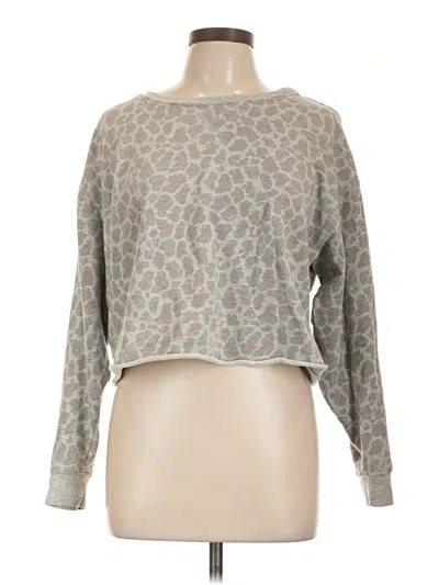 Pre-owned Colsie Pullover Sweater In Gray