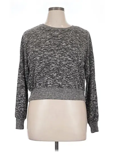 Pre-owned Colsie Pullover Sweater In Gray
