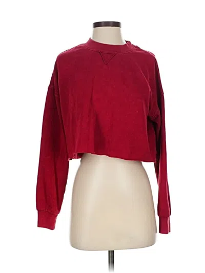 Pre-owned Colsie Pullover Sweater In Red