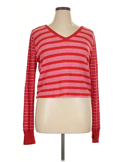 Pre-owned Colsie Pullover Sweater In Red