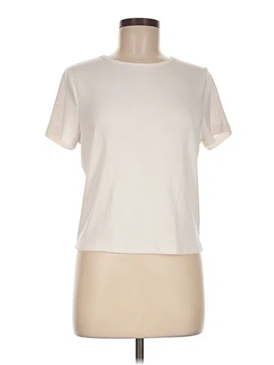 Pre-owned Colsie Short Sleeve T-shirt In Ivory