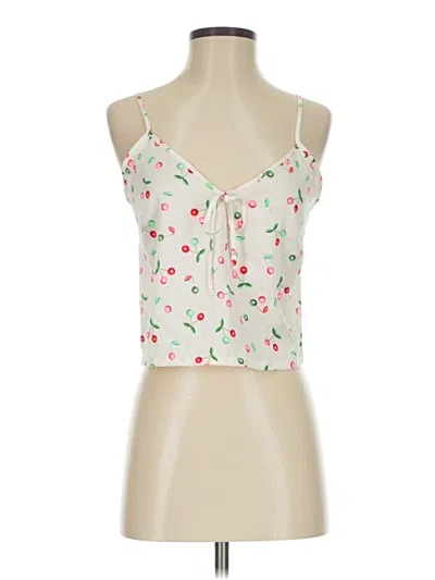 Pre-owned Colsie Sleeveless Blouse In Ivory