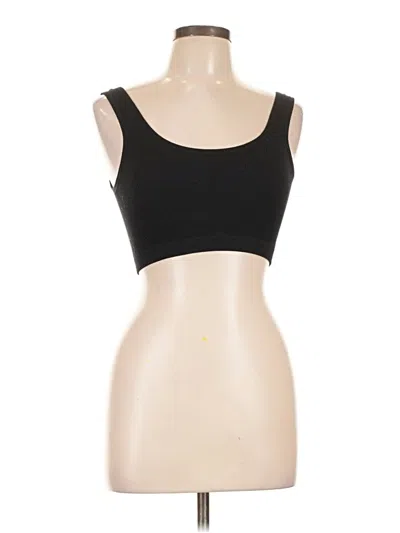 Pre-owned Colsie Sleeveless Top Black Strapless Neckline Tops