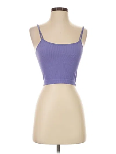 Pre-owned Colsie Sleeveless Top Purple Sweetheart Neckline Tops