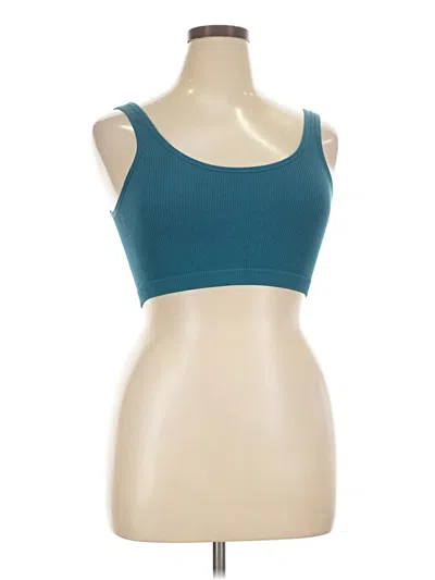Pre-owned Colsie Sports Bra In Teal