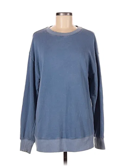 Pre-owned Colsie Sweatshirt In Blue
