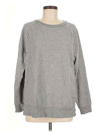 Pre-owned Colsie Sweatshirt In Gray