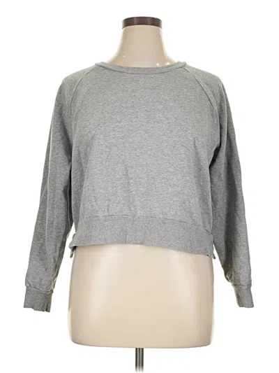 Pre-owned Colsie Sweatshirt In Gray