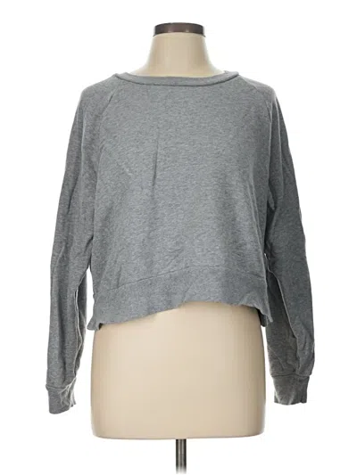 Pre-owned Colsie Sweatshirt In Gray
