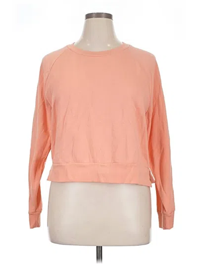 Pre-owned Colsie Sweatshirt In Orange