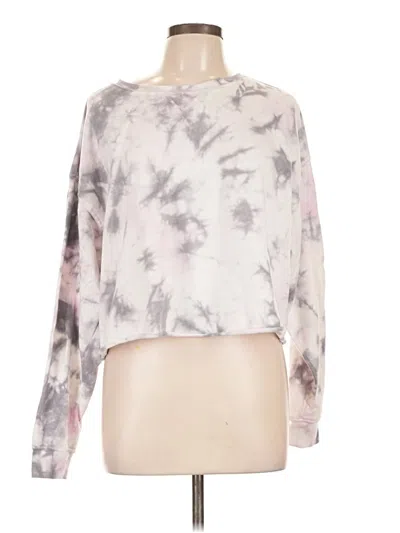 Pre-owned Colsie Sweatshirt In White