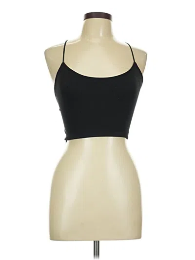 Pre-owned Colsie Tank Top Black Halter Neckline Tops