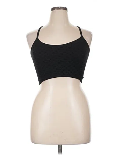 Pre-owned Colsie Tank Top Black Halter Neckline Tops