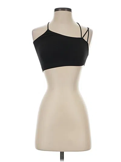Pre-owned Colsie Tank Top Black Halter Neckline Tops