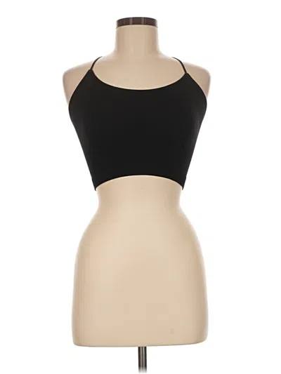 Pre-owned Colsie Tank Top Black Halter Neckline Tops
